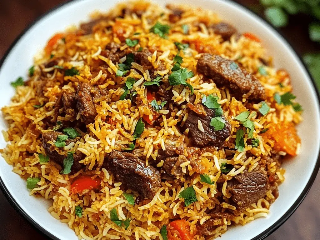 Beef Biriyani