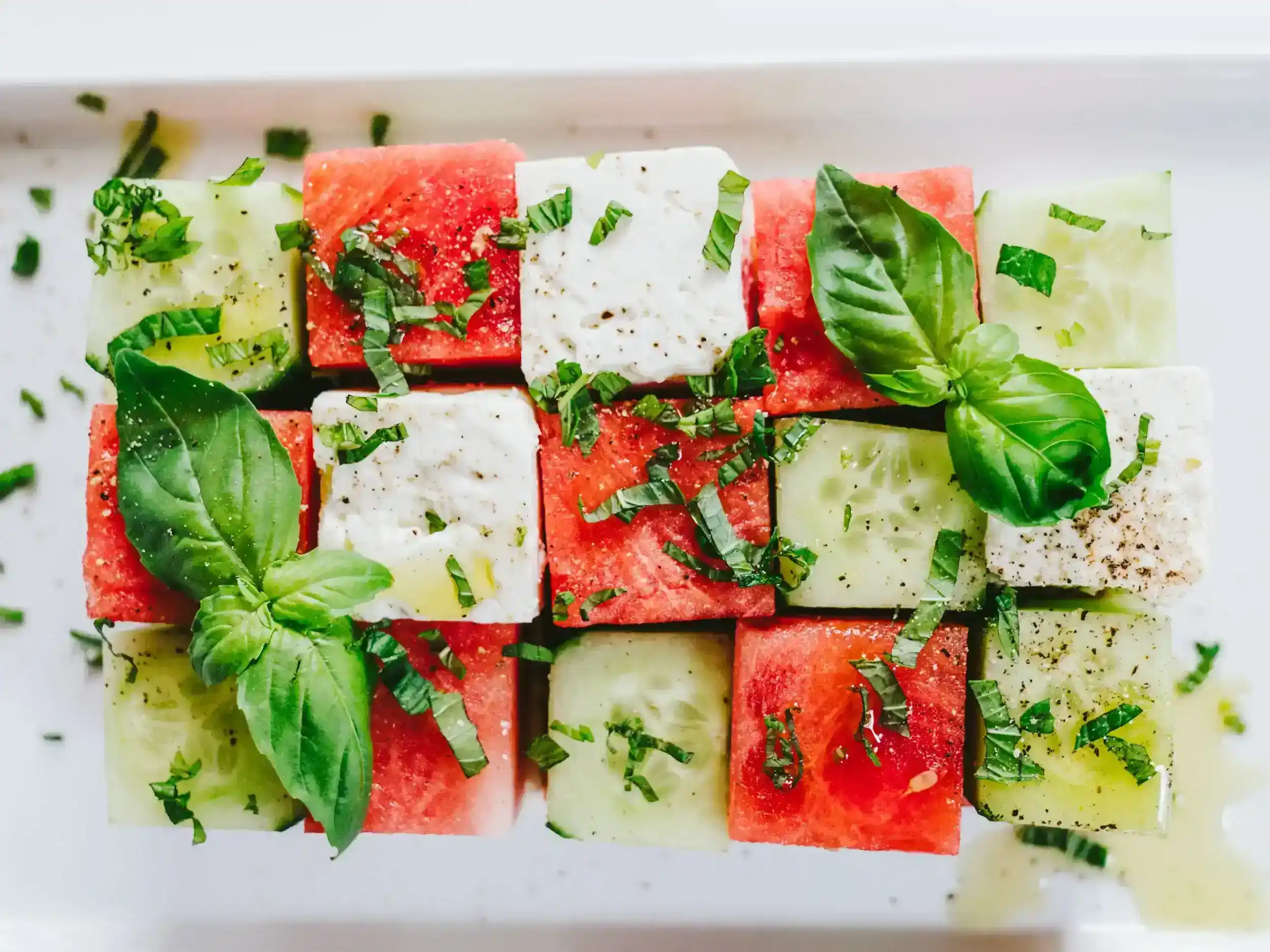 Cube Cut Salad