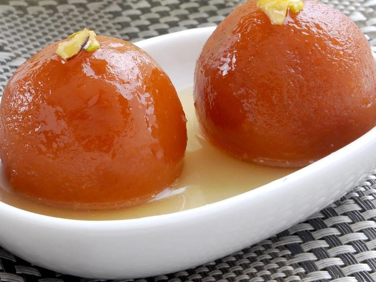 Hot Gulab Jamun